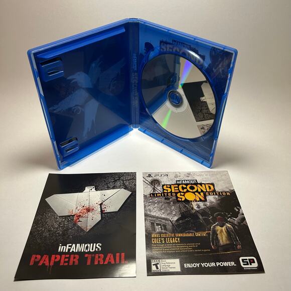 InFAMOUS: Second Son Limited Edition - CIB - PS4 - Picture 3 of 5